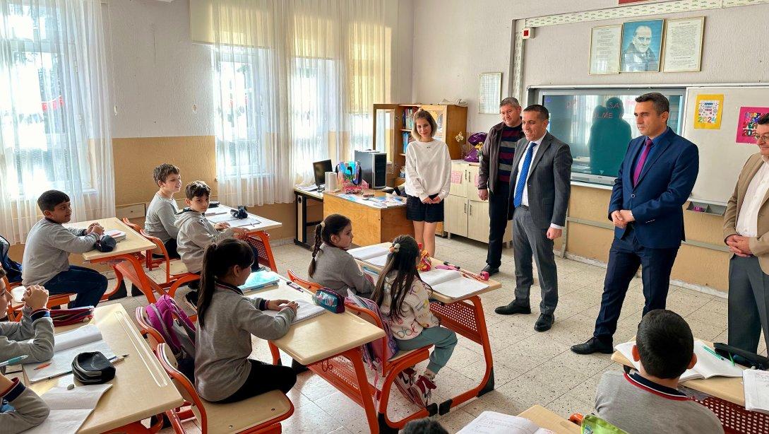 Güzelyurt Şehit Asteğmen Tayyar Milat İlk  ve Ortaokulu Ziyareti